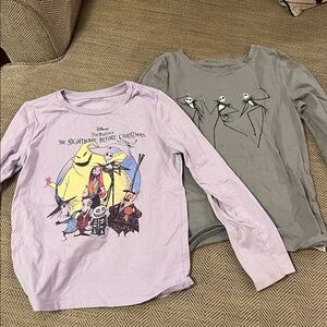 Disney The Nightmare Before Christmas Kids Long Sleeve Tees bundle